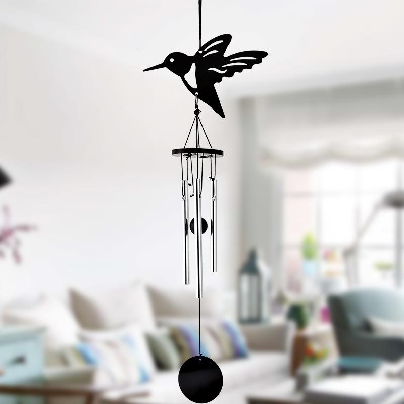 New Metal Multi - Tube Wind Chime Home Decoration Ornaments Wedding Birthday Hanging Pendant Gift