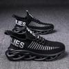 Men'S Shoes Comfortable Sneakers Lightweight Lace Up Tennis Lightweight Running Shoes Size 38-46 Black Couple Walking Sneakers