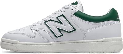 Кроссовки 480 BB480 Low white/green (BB480LGT)