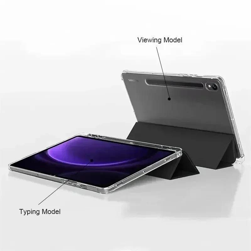 Для Samsung Tab S7 S8 S9 S9FE S10FE 10.9 S11 11“ S10 Plus 12.4 Чехол Smart Cover Для Tab A11 Plus A11 A9 8.7 Plus 11 A8 S6 Lite