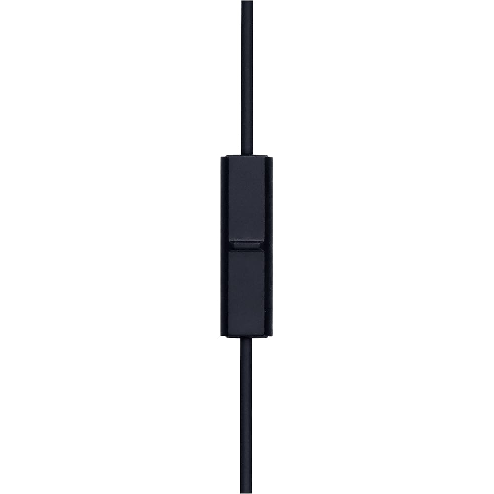 Panasonic High-Resolution In-Ear Headphones with Microphone and Remote Control, Black RP-HDE1M-K