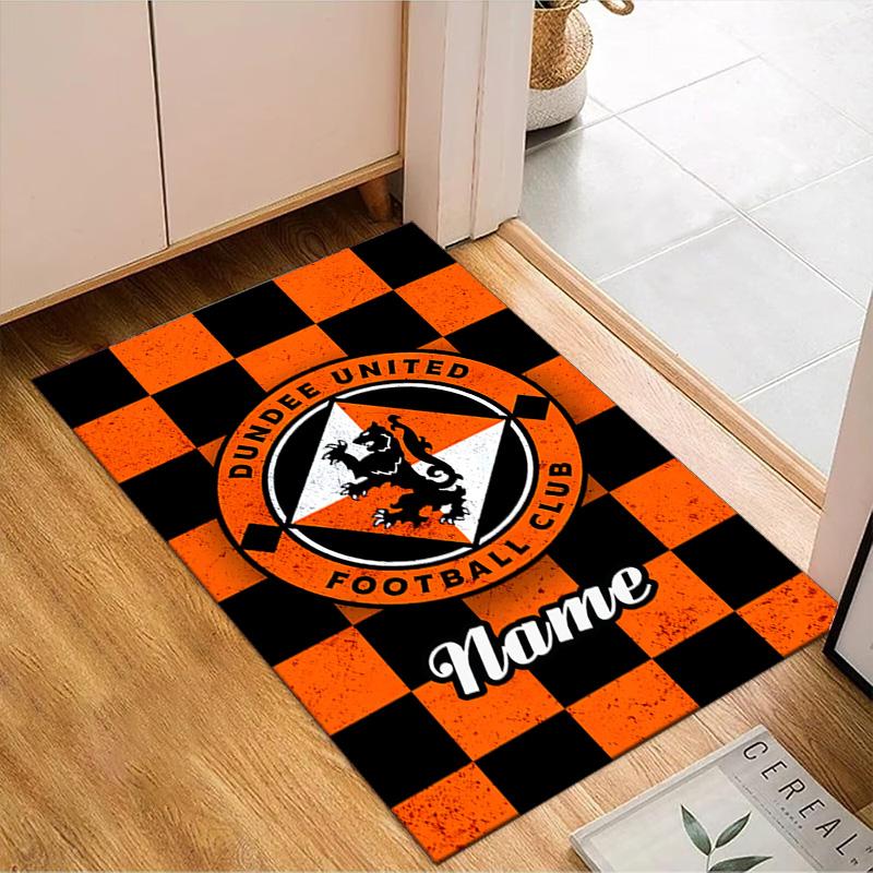 Custom Name Dundee Crest Rug Game Carpet, Floor Mat for Bedroom Living Room Entryway Rug, Home Decor Idea Gift for Christmas birthday