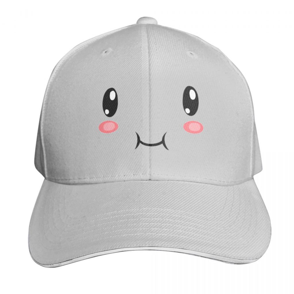 Kawaii emotional face icon Japanese style Baseball Cap hiking hat Horse Hat New Hat Luxury For Women Unisexs