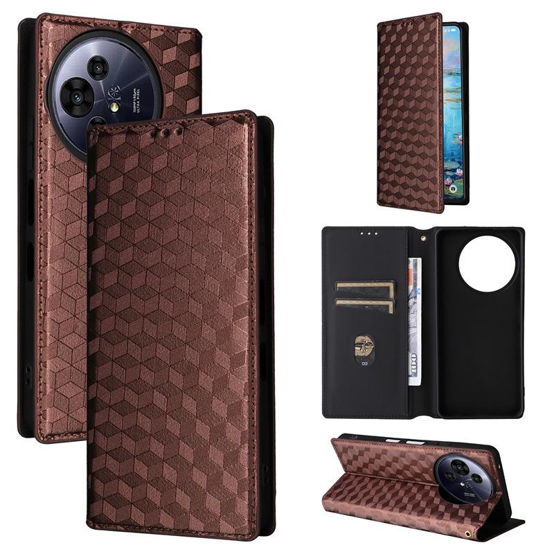 Кожаный флип-чехол для TCL 50 NxtPaper 5G/TCL 50 Pro NxtPaper 5G кожаный чехол противоударный кошелек противоударные бамперные чехлы