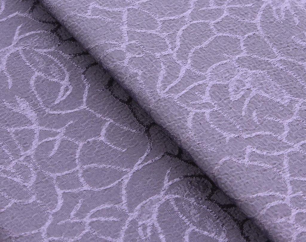 Taiko Sangyo Chirimen Silk Fukusa (Crepe Silk Fabric) Soft Set with Gold Envelope and Prayer Beads Case, Made in Japan, Purple