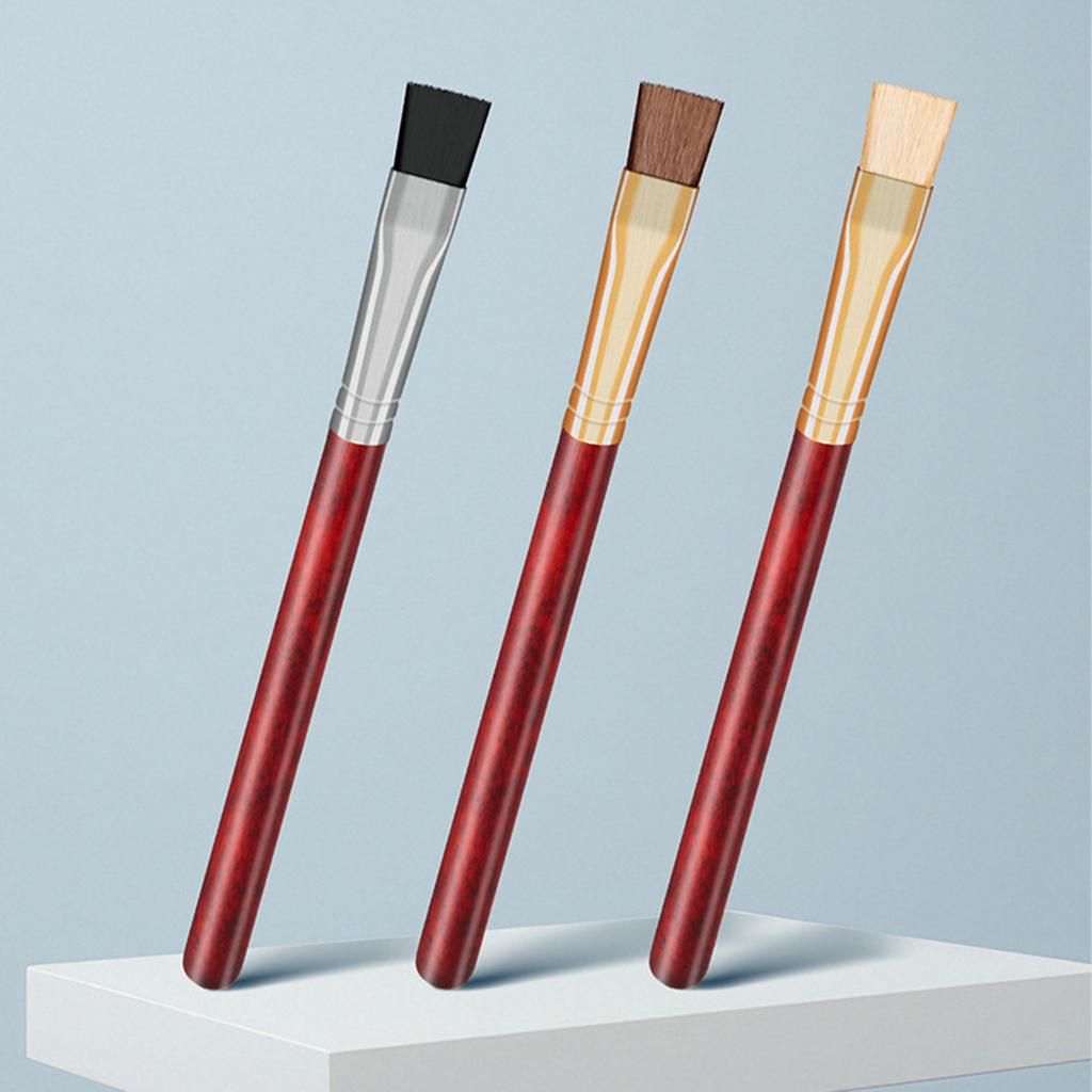 Набор из 3 профессиональных щеток для чистки внутренних механизмов часов, подходит для точного обслуживания и ухода, ремонта часов