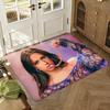 Singer T-Tate McRae Music Floor Mat Soft Thickened Absorbent Non-Slip Bedroom Living Room Door Mat Home Decor Flannel Rugs