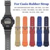 16 мм силиконовый ремешок для часов Casio DW-5600 GW-M5610 G-5600 GW-B5600 DW-6900 GA-2100 9052 Серии Спортивный сменный ремешок
