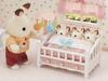 Sylvanian Families Furniture Mobile Baby ST Mark Certified Ages Toy Dollhouse Sylvanian Families Epoch EPOCH [Rotating Crib] KA-218 3+ Co., Ltd.