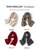 Women's 100% Pure Cashmere Scarf - Versatile Fall/Winter Knit, Solid Color, Warm & Stylish
