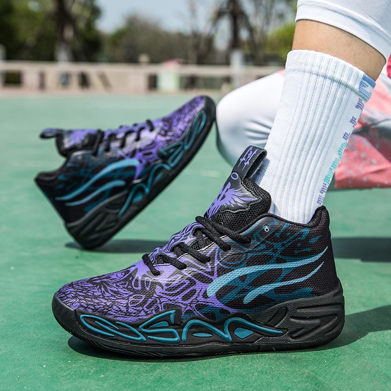 Новые мужские баскетбольные кроссовки летняя мода толстая подошва мягкие кроссовки комфорт профессиональные беговые кроссовки амортизирующие тренировочные кроссовки