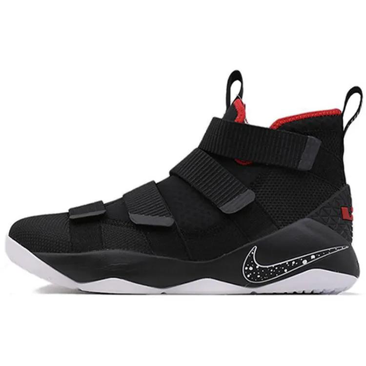 Nike LeBron Soldier Xi Ep 'Black White University Red' (Unisex) Basketball Shoes 897645 002