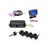 Vehicle Parking Sensor With Lcd Display, Sound Alert, 4 Sensors, Black