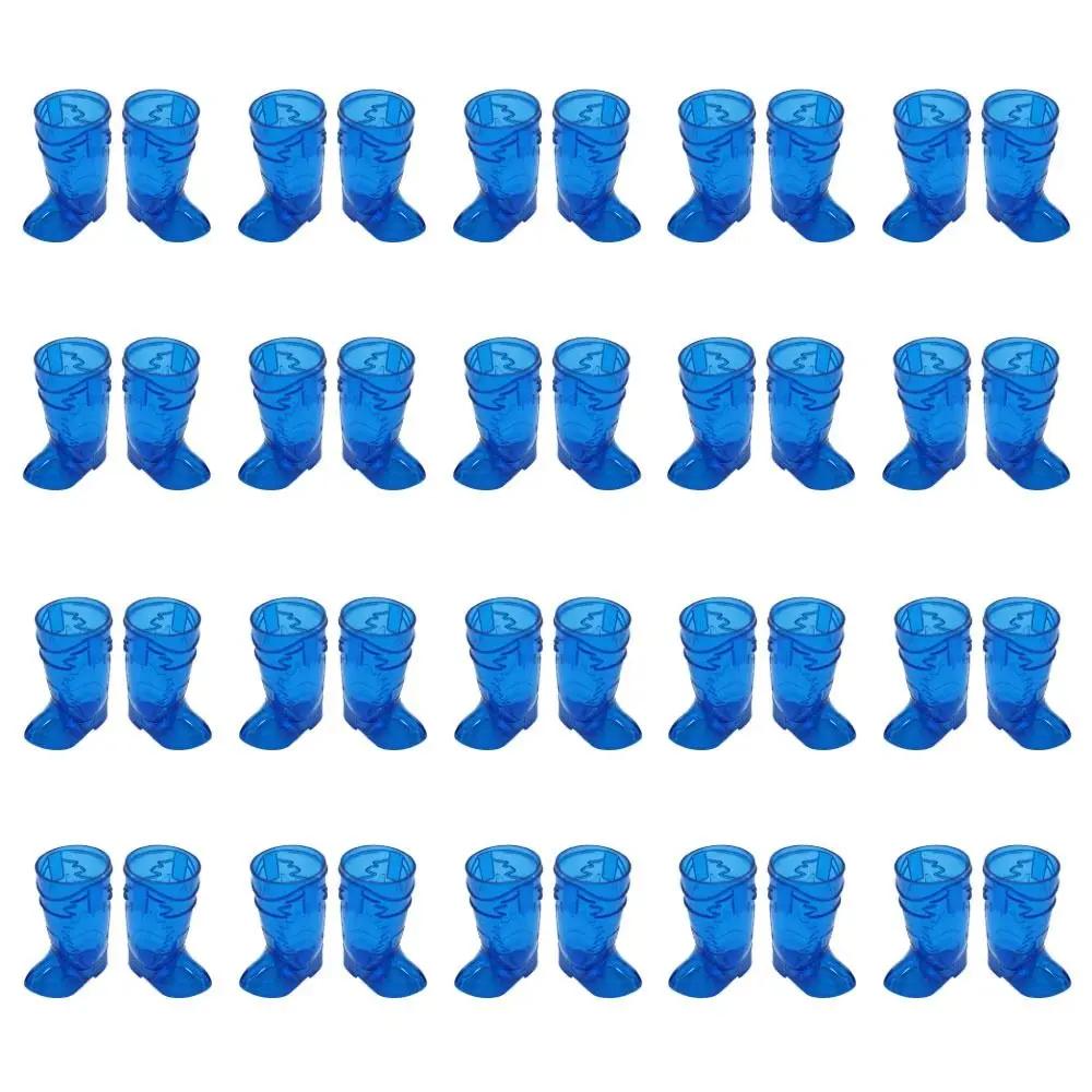 10Pcs 1 Oz Mini Cowboy Boot Shot Glasses Western Cowboy Glasses Creative Beer Cup for Cowboy Cowgirl Bachelorette Party
