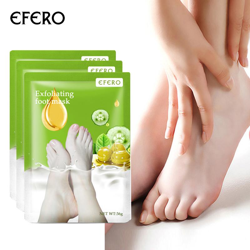 Feet Exfoliating Foot Mask Skin Peeling Dead Skin Feet Mask Socks For Pedicure Socks Foot Cream for Heels