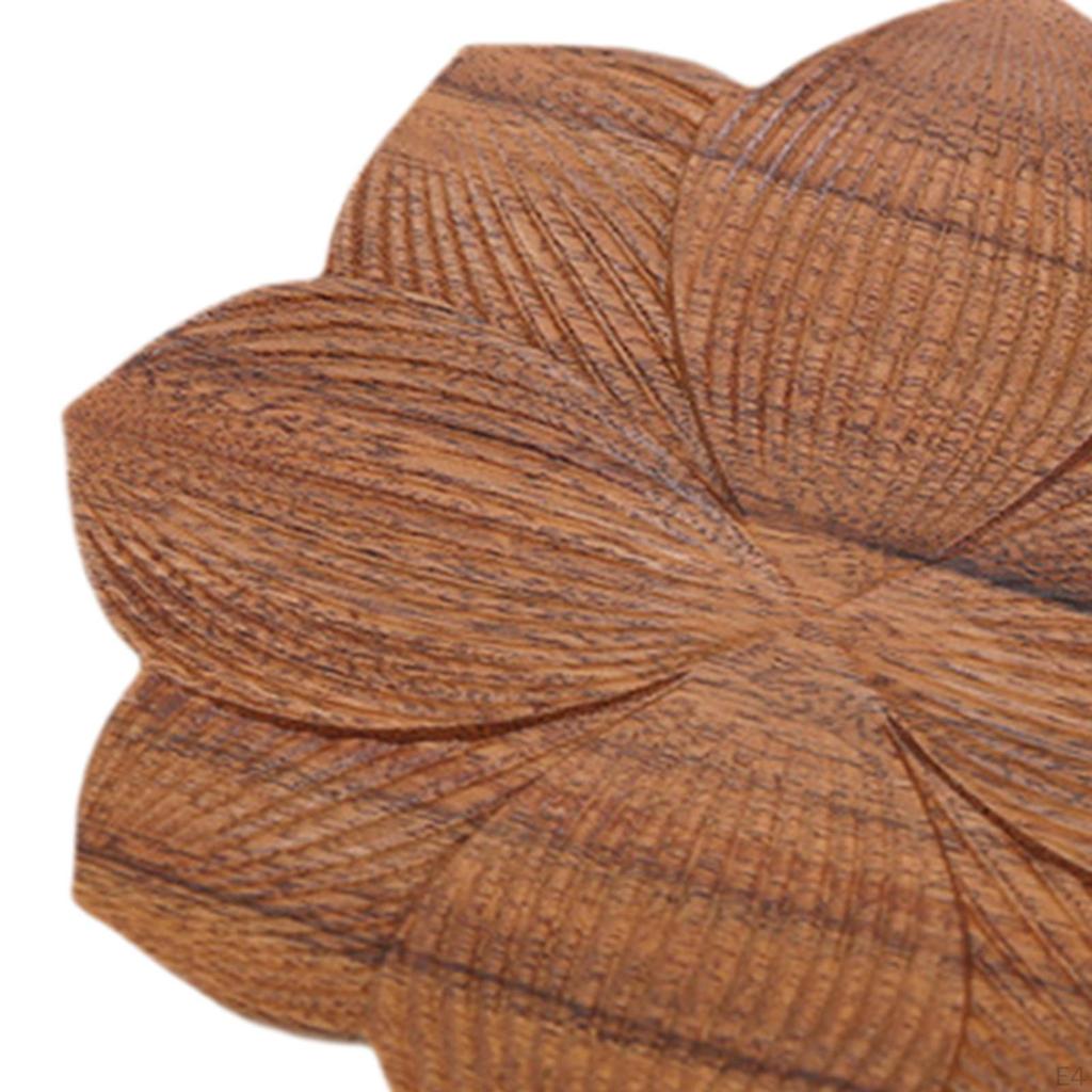 Natural Wood Platter for Breakfast, Ideal Snacks and Beverages