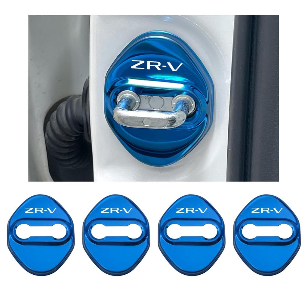 Накладки на дверные скобы Haoshilianfa для New RZ3 RZ4 RZ5 RZ6 серии RZ 2023 из нержавеющей стали, легко устанавливаемый комплект из 4 штук для Honda's ZR-V/ZR-V (Апрель и далее),