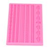 3D Pearl Knit Rope силиконовая форма пищевая многоразовая форма для украшения торта для тортов желе хлеба