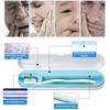 Portable USB UV Toothbrush Sterilizer Box Disinfection Toothbrush Storage HolderWhite