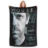 House MD  TV Show  Wool Blankets  Awesome Throw Blankets for Home 150*125cm Quilt