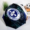 Sport Club Darm-stadt  Automatic Folding Umbrella - 8-Rib Travel Umbrella with Auto Open/Close & Portable, Gift for Christmas, Birthdays