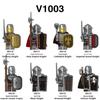 V1003 Имперская Гвардия Рыцари Строительные Блоки Набор Игрушек