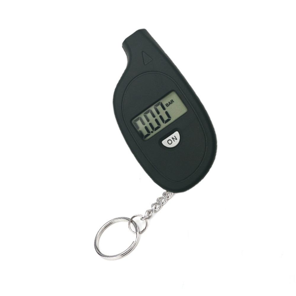 Mini Keychain Style Digital Tire Gauge LCD Display 2-150 PSI Car Tyre Air Pressure Tester Meter for Car Auto Motorcycle