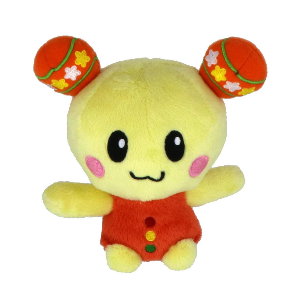 Sekiguchi Wanwan and Utan Palm-sized Plush Toy Utan Height 11cm 561050