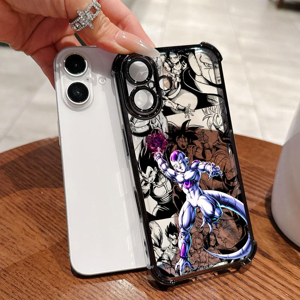 Японское аниме D-Dragon Balls Чехол Для iPhone 17 Pro 16 15 14 13 12 11 Pro Max Чехол 17 Plus 17E 16E 17Air Силиконовая Крышка для Телефона