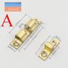 1 Set Door Lock Spring Ball Locker Door Touch Latch Cabinets Interlock Switch Chassis Cabinet Adjustable Brass Door Buckle
