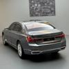 1/24 BMW 760Li Компьютерный настольный орнамент Литой металлический автомобиль Модель Детские игрушки Бутик Украшения Подходит для подростков Подарок