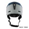 SWANS P2 DNAV Adult Ski and Snowboard Dark Size M and Hybrid Lightweight HSF-231 Helmet, Navy, (53cm-58cm), Men's Women's, Construction,