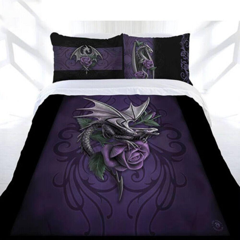 Одеяло в стиле готического фэнтези Doona Anne Stokes, комплект пододеяльников SINGLE DOUBLE QUEEN KING