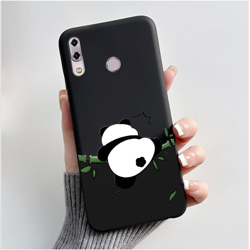 Чехол для Asus ZenFone 5 5z ZS620KL ZE620KL Capa Coque Милый Мультяшный Рисунок Чехол Защитный Чехол Мягкий Силикон Черный Корпус