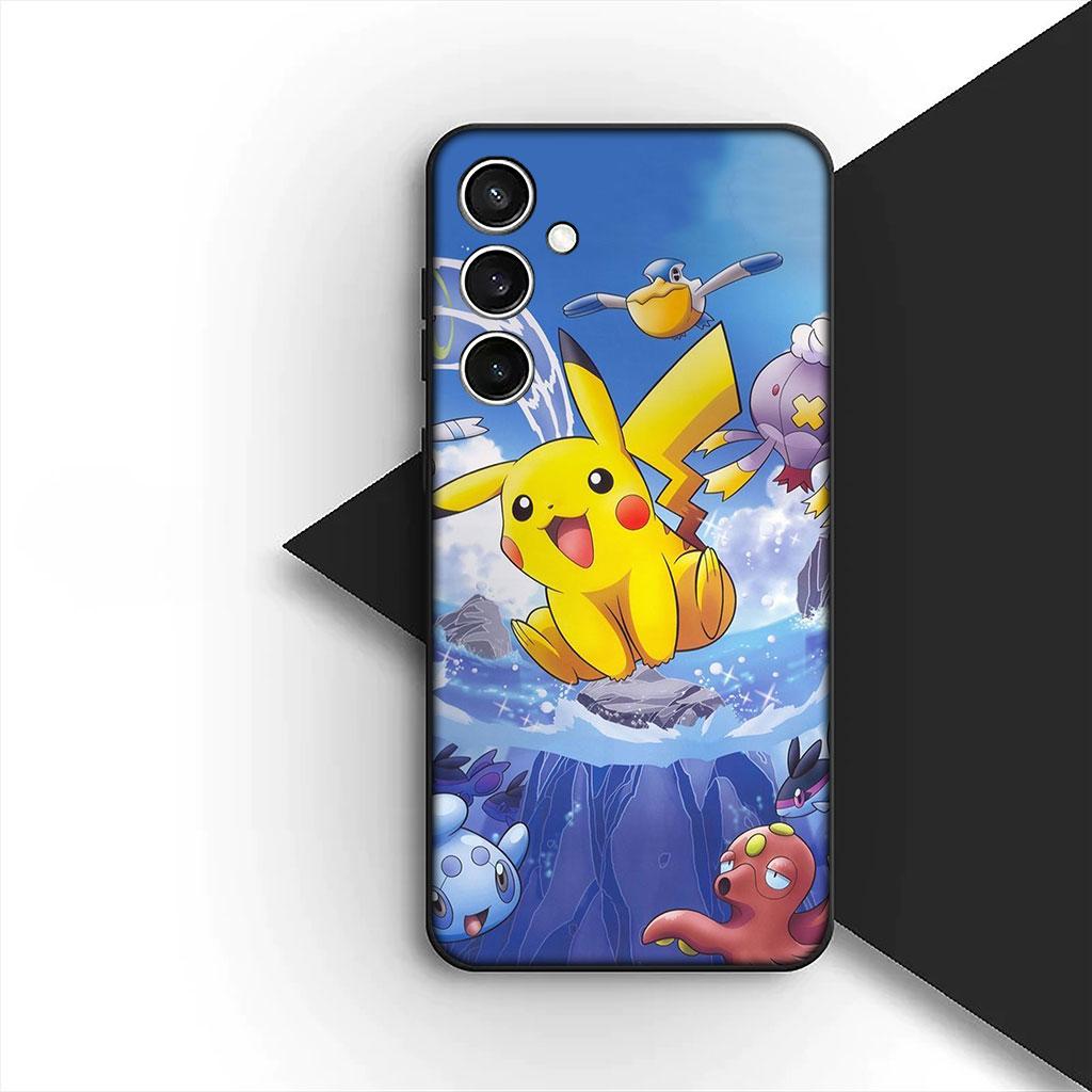 Mewtwo P-Pokemons Mew P-Pikachus Phone Cover for Motorola Moto G55 G45 G75 G85 G13 Edge 50 30 Fusion 40 NEO Ultra Pro Soft Case