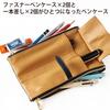 CCOMPANY LIMITED Pen Case Rupo 2 Second Genuine Leather Italian Pencil (Navy)