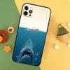 Мультяшный чехол-акула для iPhone 14 16 15 12 11 13 Pro Max X XR XS Max 7 8 Plus 12 13 Mini Чехол Coque