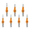7 Pc Sets 2.5-3.5mm High Quality Hexagonal Shank HSS Countersink Woodworking Router Bit Set Milling Cutter Demolition Drill Bits