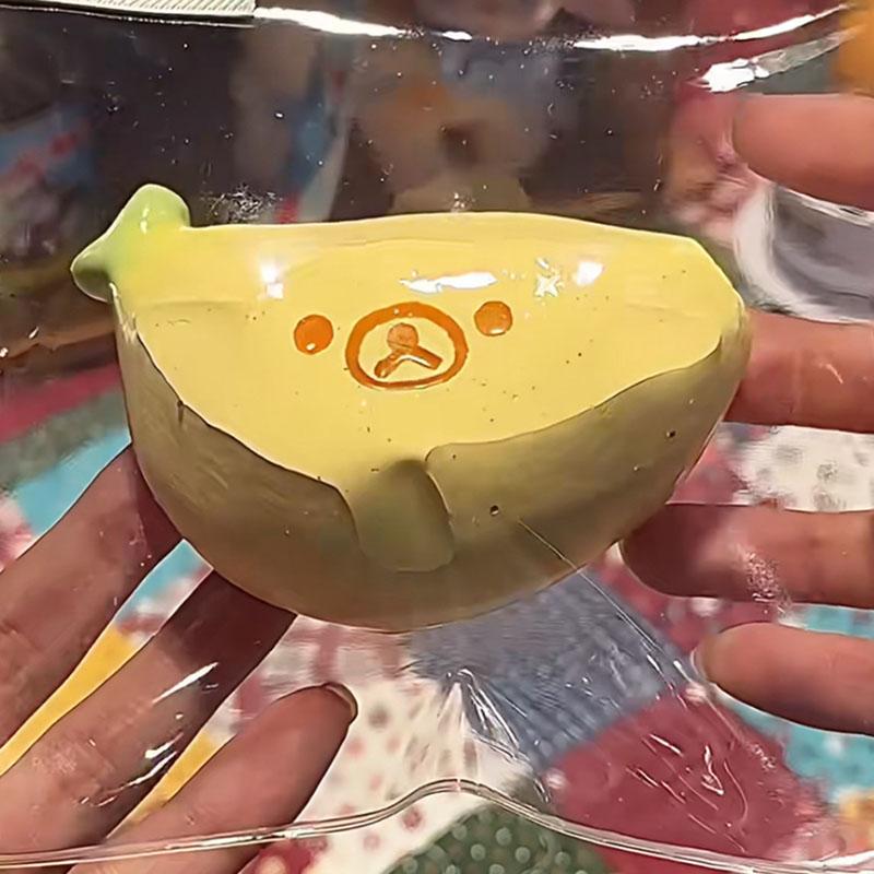 Stress Relief Squeeze Toy Silicone Bear Banana Super Soft Simulated Food Play Stretchy Viscous Mud Texture For Adults