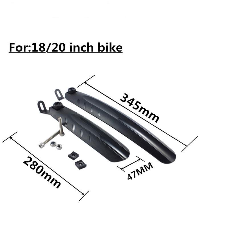 Folding Road Bike Bicycle Mudguard & FOR 18-20 Inch BIKE Detachable Fender Parts