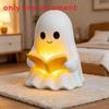 Лампа-книга 'Призрак' USB-перезаряжаемая Ночник на Хэллоуин Для Детей и Подростков