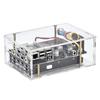 Акриловый корпус для X830 V2.0 3.5 SATA HDD Жесткий диск Плата расширения памяти для Raspberry Pi 3B+ / 3B / 2B