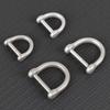 High Quality Horseshoe Buckles Titanium Alloy D Bow Staples Bracelet Buckle  Outdoor Accessories