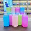 Plastic Cup, Straw Cup, Gradient Large Capacity Cola Water Cup, Drop Resistant Casual Cup, Gift Cup
