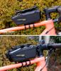 GORIX Top Tube Bag for Road and MTBs with Smartphone Impact and Hard Frame Bag Bicycles, Bikes, Mount, Waterproof, Resistant, (Active T6)