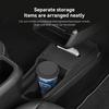 For 2027 Chevy Bolt EV Under Center Console Storage Box Multifunction Drink Cup Holder Organizer Interior Accessories