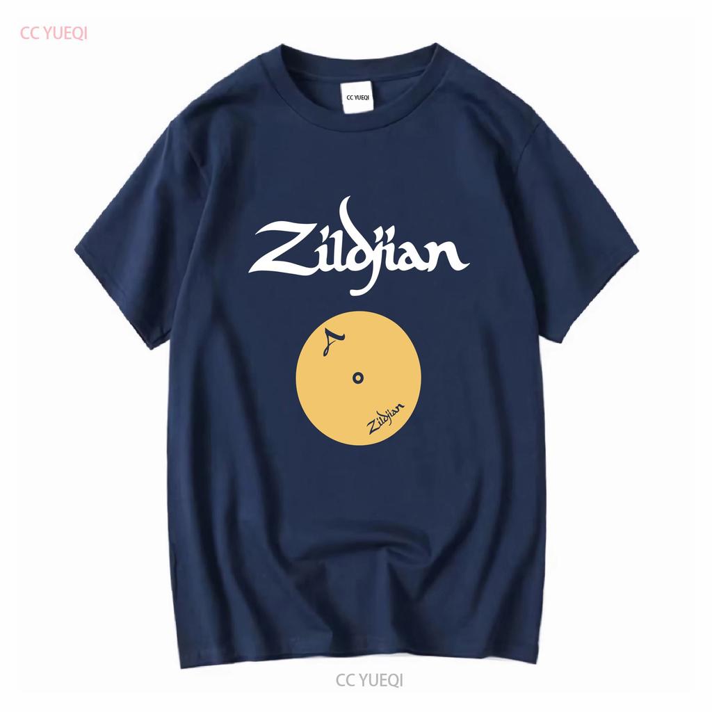 Мужская футболка с логотипом Zildjian, смешная, американский размер от S до 5XL, винтажная, стираная, слегка мягкая, эластичная, с принтом, стильная, повседневная