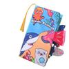 Детские книги Монтессори игрушки Водонепроницаемые мягкие тканевые книги 3D Животные Познавательные детские раннее обучение Обучающие тканевые книги Игрушки