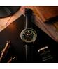 AVI-8 Hawker Hurricane Mckellar Dual Time Готический зеленый циферблат Кварцевые AV-4101-0A Мужские часы с дополнительным ремешком
