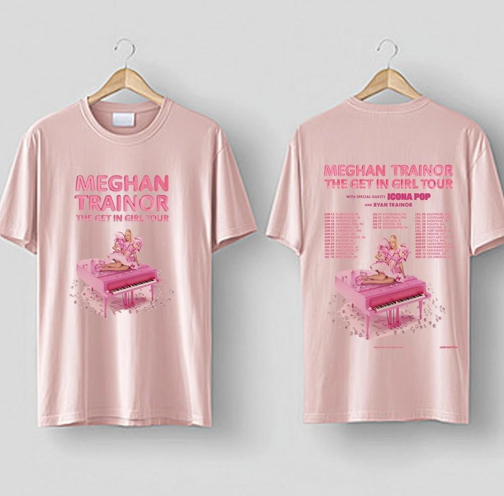 Meghan Trainor The Get In Girl Tour 2026 North America T-shirt Unisex T-Shirt